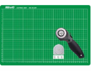 Sada KW-triO řezací podložka A3 + řezací kolečko + náhradní břity rovné
