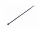 Pásek stahovací Solight 200 x 3,6 mm,  černý, balení 100ks