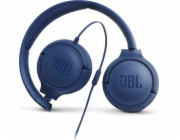 JBL Tune 500 modrá sluchátka