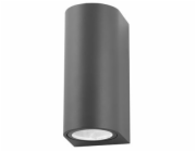 Svítidlo Nova Luce NERO R WALL GREY 2 nástěnné, IP 54, GU10