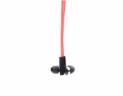GEMBIRD sluchátka s mikrofonem MHS-EP-OPO pro MP3, plochý kabel, černá