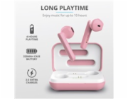 TRUST sluchátka Primo Touch Bluetooth Wireless Earphones - pink