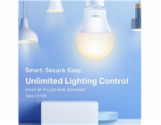 TP-Link Tapo L510E (2-pack) chytrá WiFi stmívatelná LED žárovka (bílá,2700K,806lm,2,4GHz,E27)
