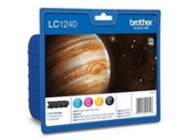 BROTHER inkoustová náplň LC-1240VALBP/ multipack/ Černá + tři barvy