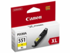 Canon CARTRIDGE CLI-551Y XL žlutá pro Pixma iP, Pixma iX,...