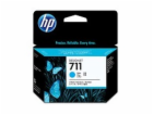HP 711 Cyan DJ Ink Cart, 29 ml, 3-pack, CZ134A