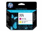 HP 771 - ?lutá, purpurová - tisková hlava - pro DesignJet...