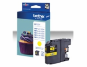 BROTHER INK LC-123Y yellow cca 600
