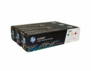 HP 131A CMY LJ Toner, 3-pack, U0SL1AM (1,800 / 1,800 / 1,800 pages)
