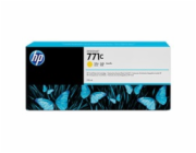 HP 771C Yellow DJ Ink Cart, 775 ml, B6Y10A