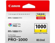 Canon CARTRIDGE PFI-1000Y žlutá pro ImagePROGRAF PRO-1000 (329 str.)