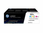 HP CF253XM - originální HP 201X 3-pack High Yield Cyan/Magenta/Yellow Original LaserJet Toner Cartridges (CF253XM) (2,300 / 2,300 / 2,300 pages)