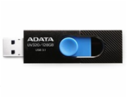 ADATA Flash Disk 32GB UV320, USB 3.1 Dash Drive, černá/modrá