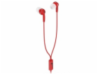 GENIUS headset HS-M320/ červený/ 4pin 3,5 mm jack