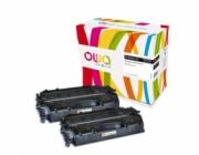 OWA Armor toner pro HP LJ P2050, P2055, 2x6500 stran, CC505XD, černá/black