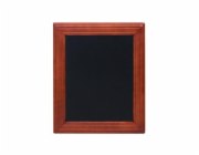 Tabule Securit UNIVERSAL nástěnná na popis křídou 30x40cm, Mahagony, lakovaná