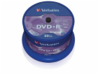 VERBATIM DVD+R(50-Pack)Spindle/General Retail/16x/4.7GB