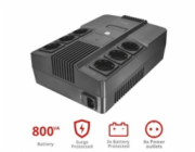 TRUST Záložní zdroj Maxxon 800VA UPS with 6 standard wall power outlets