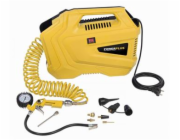Powerplus POWX1706 - Kompresor 1100W  plus  11 ks přísl. bezolejový