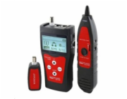 LAN Cable Tester TLCD76 s LCD, koax, Cat3/Cat5E/Cat6, UTP/STP, USB, sonda
