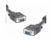 PremiumCord Kabel k monitoru HQ (Coax) 2x ferrit,SVGA 15p, DDC2,3xCoax+8žil, 3m