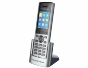 Grandstream DP730 IP tel., 2,4" bar. displ., 2SIP úč., video, BT, Micro USB, HAC, Push-to-talk
