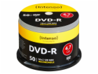 1x50 Intenso DVD-R 4,7GB 16x Speed, Cakebox