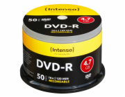 1x50 Intenso DVD-R 4,7GB 16x Speed, Cakebox