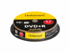 1x10 Intenso DVD+R 8,5GB 8x Speed, Double Layer Cakebox