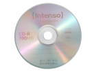 1x100 Intenso CD-R 80 / 700MB 52x Speed, Cakebox