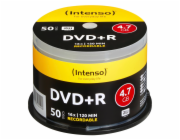 1x50 Intenso DVD+R 4,7GB 16x Speed, Cakebox