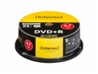 1x25 Intenso DVD+R 4,7GB 16x Speed Cakebox printable