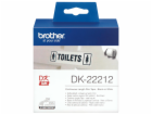 BROTHER DK-22211 bílá filmová role 29mm x 15,24m