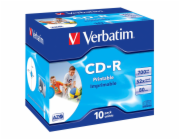 1x10 Verbatim Data Life Plus JC CD-R 80 / 700MB, 52x, printable