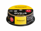 1x25 Intenso DVD+R 8,5GB 8x Speed, Double Layer Cakebox