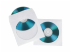 1x100 Hama CD/DVD papir. pouzdra bila SK 51174