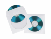 1x100 Hama CD/DVD papir. pouzdra bila SK 51174