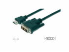 DIGITUS HDMI Adapterkabel Typ A-DVI 3m Full HD
