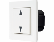 REV Rolladenschalter komplett w. Frame white Link2Home