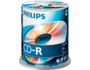 1x100 Philips CD-R 80Min 700MB 52x SP