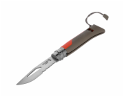 Opinel kapesni nuz c.08 zaviraci pro outdoor cervena rukojet