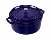 Litinový hrnec Staub La Cocotte 26cm kulatý tmavě modrý