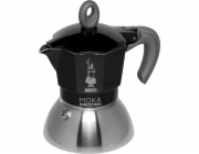 Bialetti MOKA na 2 šálky černá vhodná pro indukci