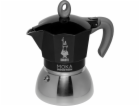 Bialetti MOKA na 4 sálky cerná vhodná pro indukci