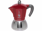 Bialetti MOKA na 6 sálku cervená vhodná pro indukci