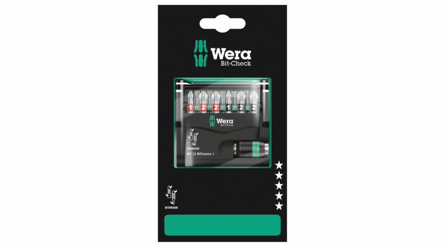 Wera Bit-Check 12 BiTorsion 1