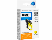 KMP B62YX cartridge zluta kompatibil. s Brother LC-223 Y