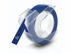 Dymo 3D Label Tape 9 mm x 3 m Plastic glossy blue