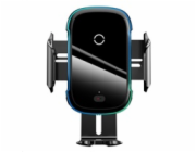 Baseus Light Electric držák do auta s bezdrátovým nabíjením 15W černá