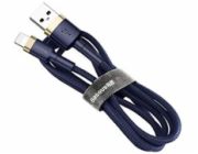 Baseus Cafule nabíjecí / datový kabel USB na Lightning 2,4A 1m, zlatá-modrá